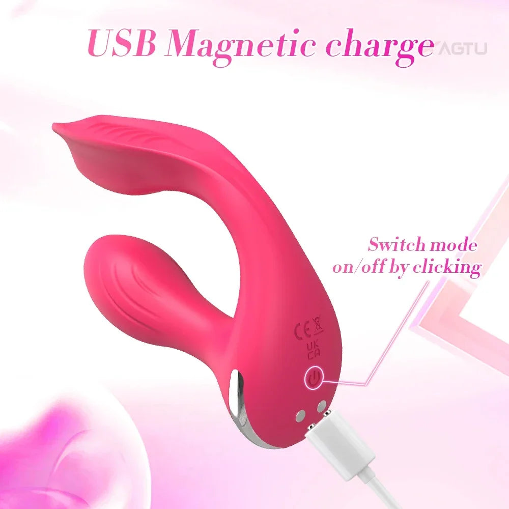Plug Anal Vibrant 2 en 1 – Double Stimulation Intense pour Couples