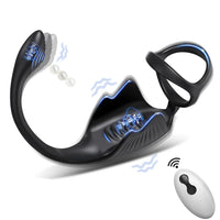 Kit Plug Vibrant & Cock Ring – Double Plaisir à Distance